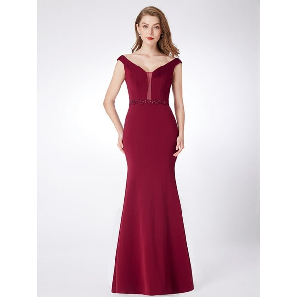 US Ever-Pretty V-neck Long Evening Party Prom Dresses Fishtail Wedding Ball Gown US Ever-Pretty V-neck Long Evening Party Prom Dresses Fishtail Wedding Ball Gown
